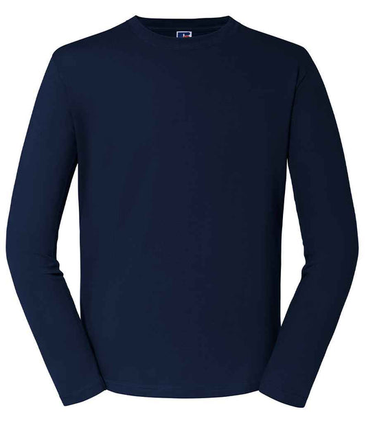Russell Classic Long Sleeve T-Shirt - French Navy (180L)