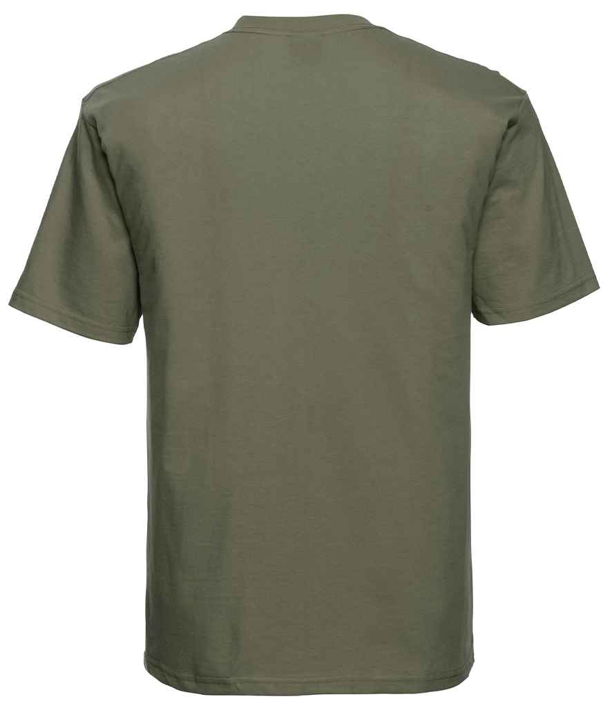 Russell Classic Ringspun T-Shirt - Olive Green (180M)