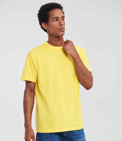 Russell Classic Ringspun T-Shirt - Yellow (180M)