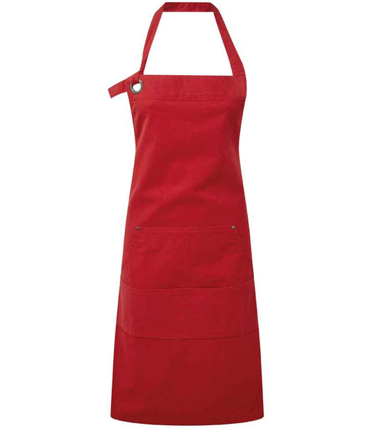 Premier Calibre Heavy Canvas Pocket Apron - FRONT