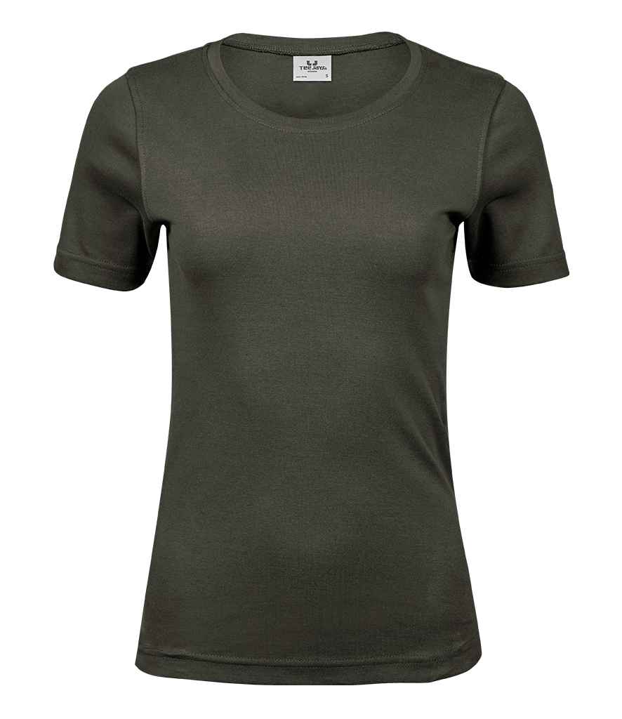 Tee Jays Ladies Interlock T-Shirt - FRONT