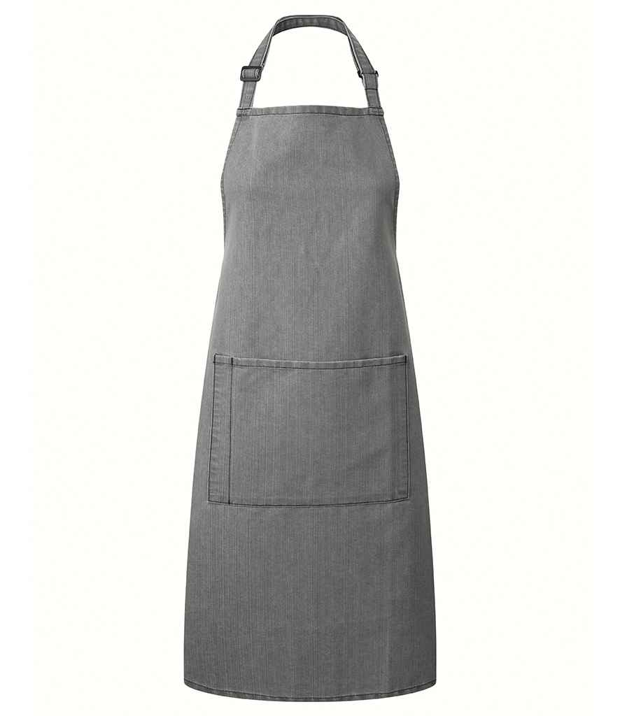 Premier 'Colours' Bib Apron with Pocket - FRONT