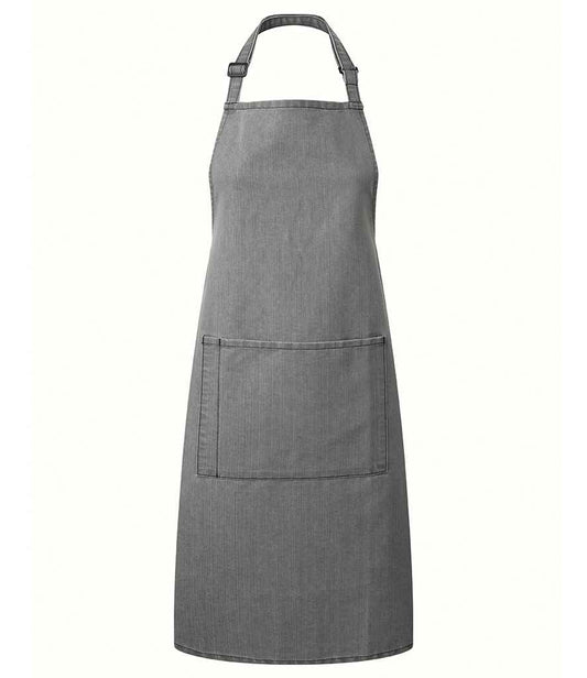 Premier 'Colours' Bib Apron with Pocket - FRONT