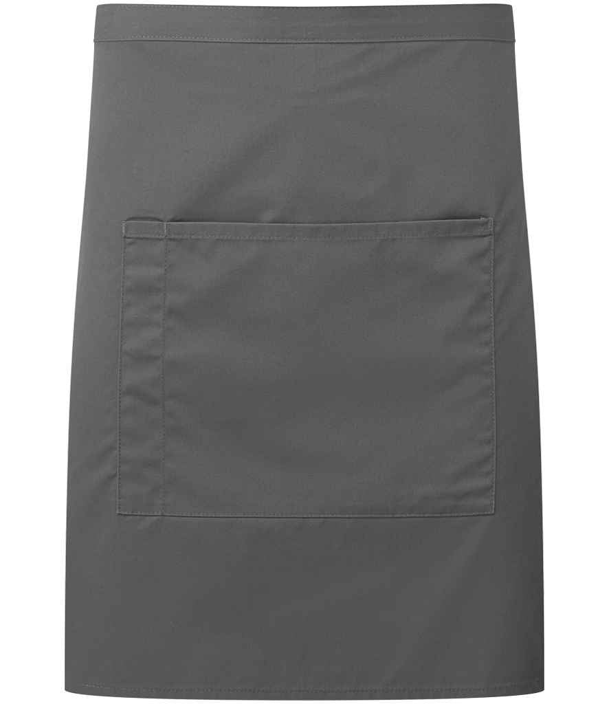 Premier 'Colours' Mid Length Apron with Pocket - FRONT
