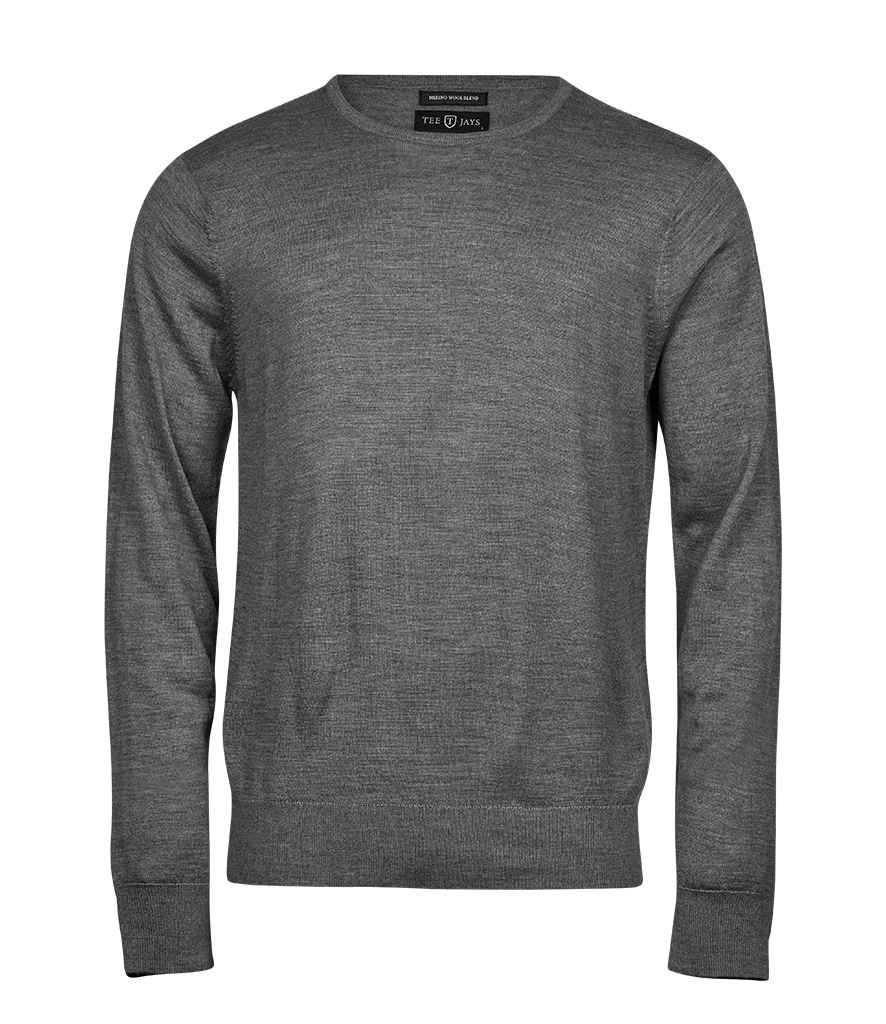 Tee Jays Merino Blend Crew Neck Sweater - FRONT