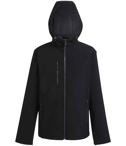 Regatta Navigate Two Layer Hooded Soft Shell Jacket - FRONT