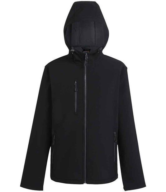 Regatta Navigate Two Layer Hooded Soft Shell Jacket - FRONT