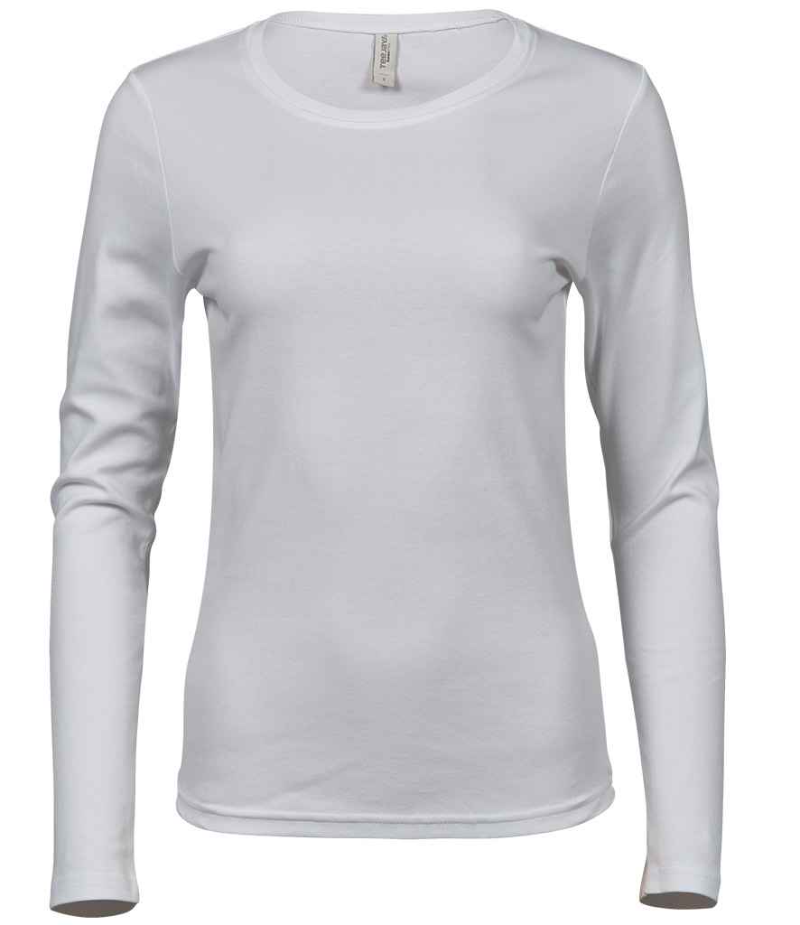 Tee Jays Ladies Long Sleeve Interlock T-Shirt - FRONT