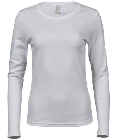 Tee Jays Ladies Long Sleeve Interlock T-Shirt - FRONT