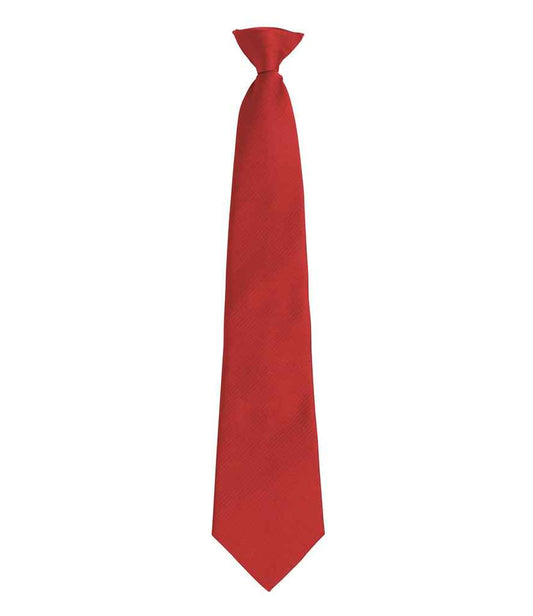 Premier 'Colours' Fashion Clip Tie (PR785) - FRONT