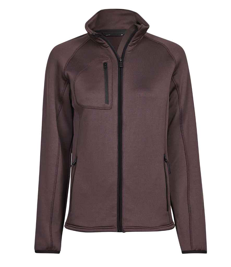 Tee Jays Ladies Stretch Fleece Jacket - FRONT