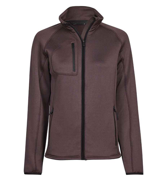 Tee Jays Ladies Stretch Fleece Jacket - FRONT