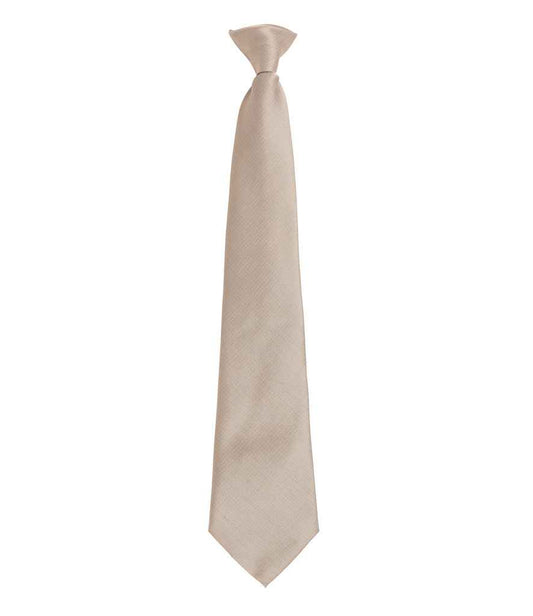 Premier 'Colours' Fashion Clip Tie (PR785) - FRONT