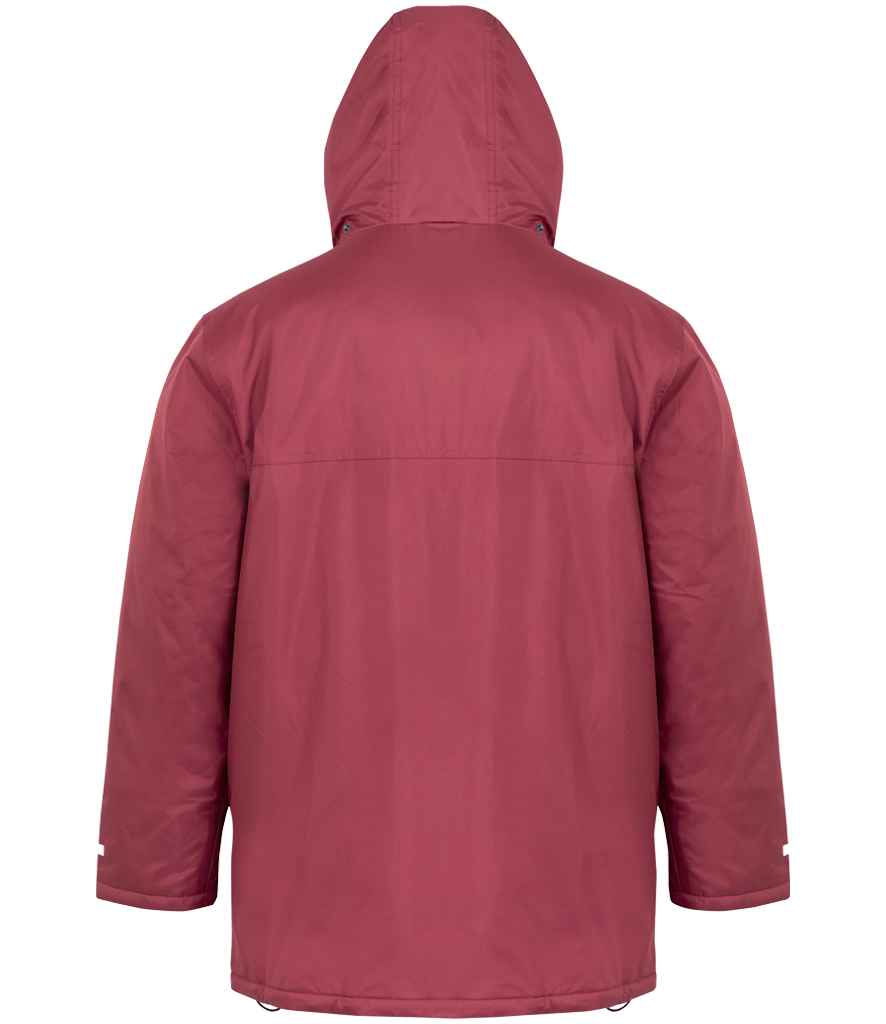 Result Core Winter Parka Jacket - Red - FRONT