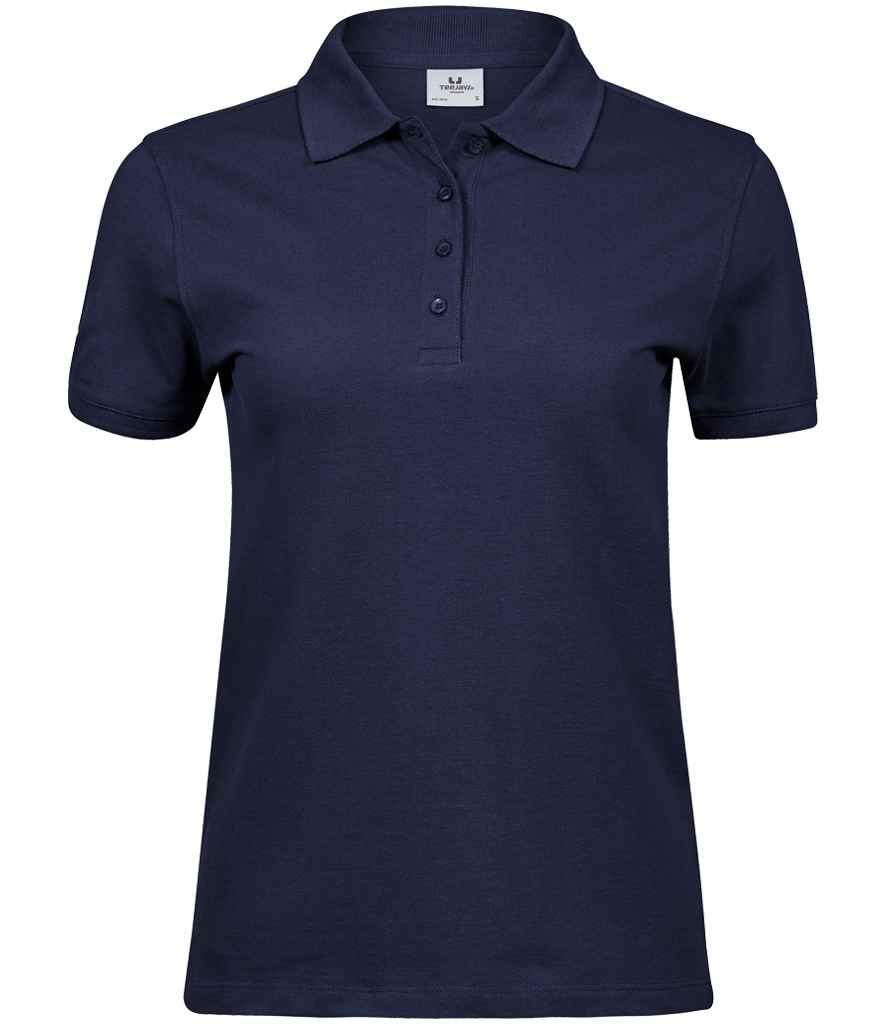 Tee Jays Ladies Heavy Cotton Piqué Polo Shirt - FRONT