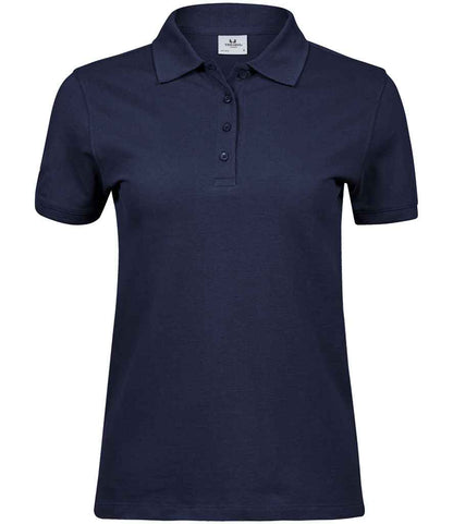 Tee Jays Ladies Heavy Cotton Piqué Polo Shirt - FRONT