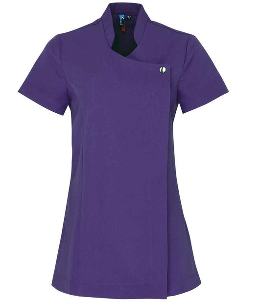 Premier Ladies Blossom Short Sleeve Tunic - FRONT