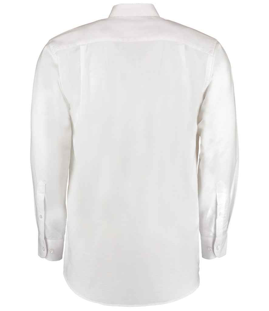 Kustom Kit Long Sleeve Classic Fit Workwear Oxford Shirt - BACK