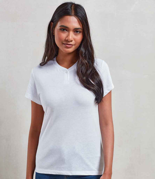 Premier Ladies Cotton Rich Comis T-Shirt (PR319) - FRONT