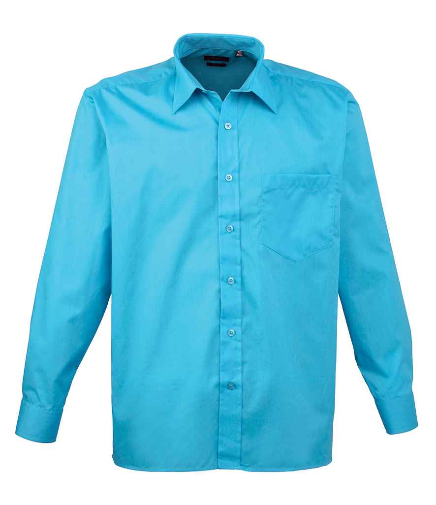 Premier Long Sleeve Poplin Shirt - FRONT