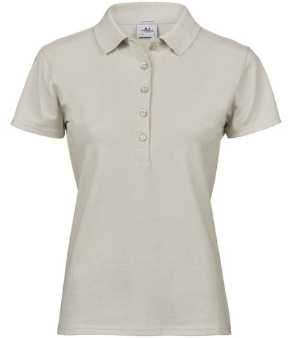 Tee Jays Ladies Luxury Stretch Polo Shirt - FRONT