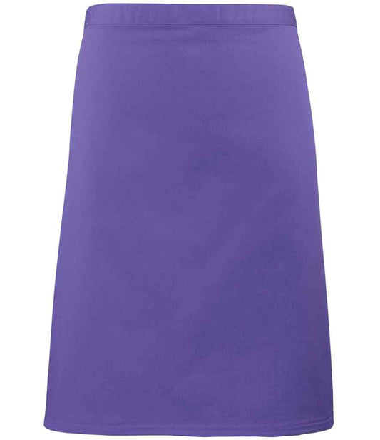 Premier 'Colours' Mid Length Apron - FRONT