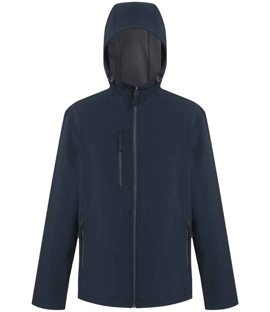 Regatta Navigate Two Layer Hooded Soft Shell Jacket - FRONT