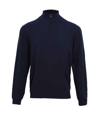 Premier Zip Neck Sweater - FRONT
