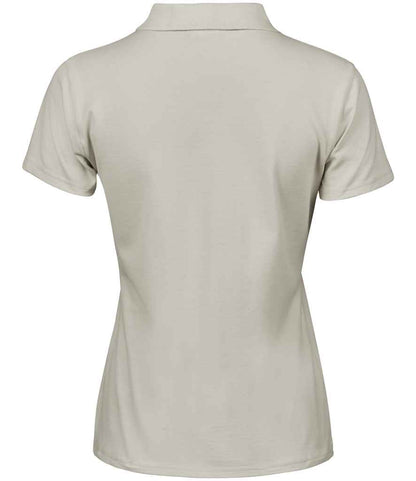 Tee Jays Ladies Luxury Stretch Polo Shirt - BACK