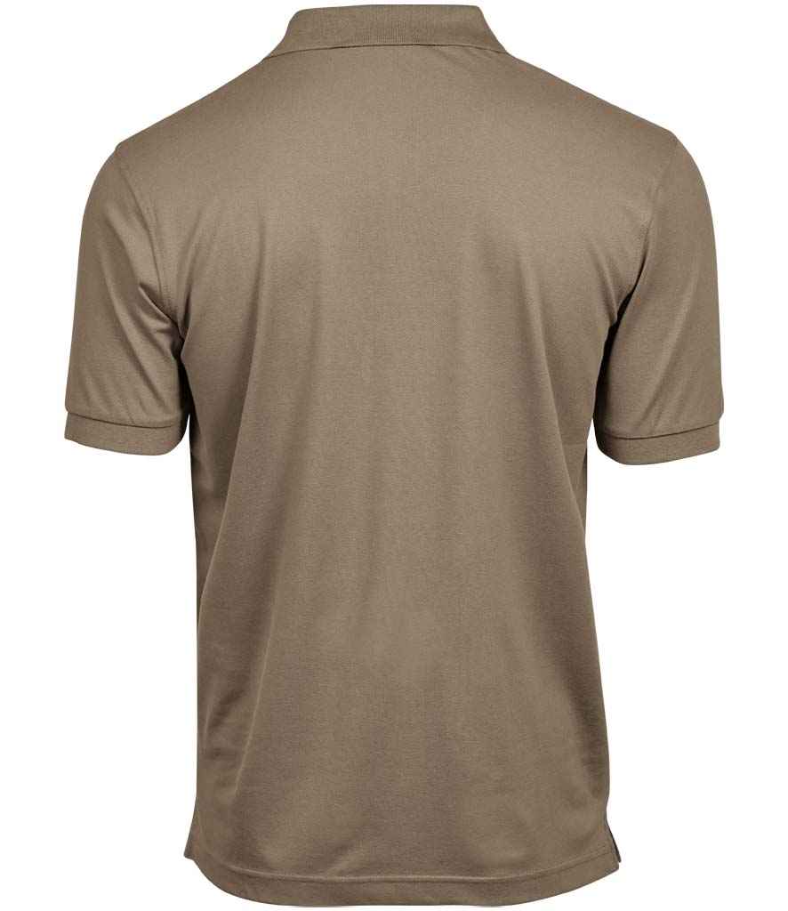 Tee Jays Luxury Stretch Piqué Polo Shirt - BACK
