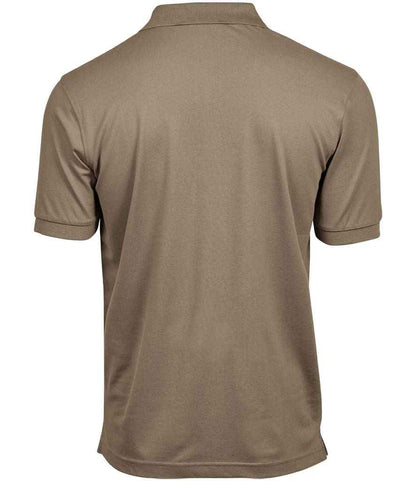 Tee Jays Luxury Stretch Piqué Polo Shirt - BACK
