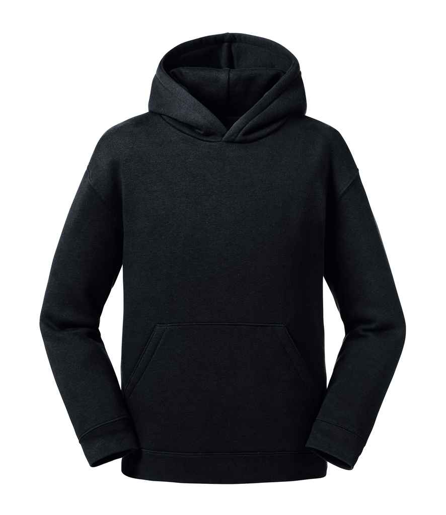 Russell Kids Authentic Hooded Sweatshirt - Black (265B)