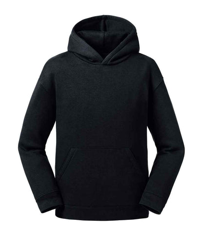 Russell Kids Authentic Hooded Sweatshirt - Black (265B)