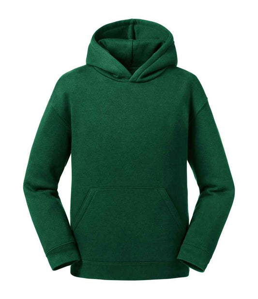 Russell Kids Authentic Hooded Sweatshirt - Bottle Green (265B)