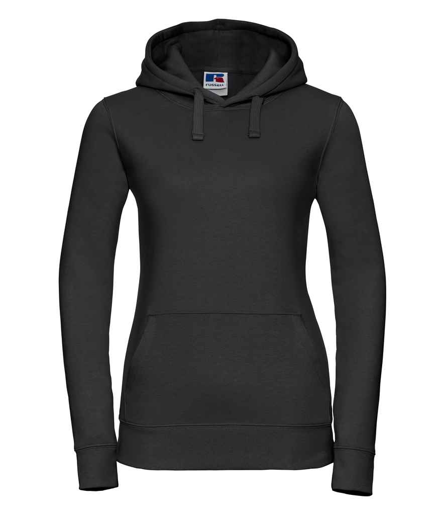 Russell Ladies Authentic Hooded Sweatshirt - Black (265F)