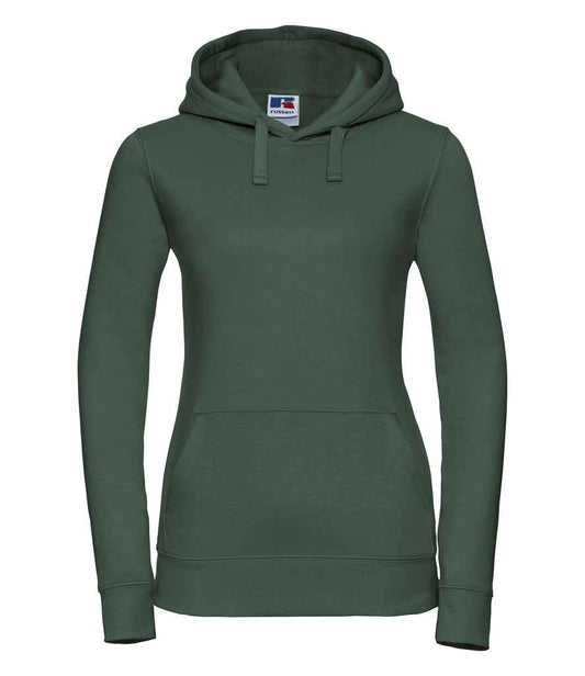 Russell Ladies Authentic Hooded Sweatshirt - Bottle Green (265F)