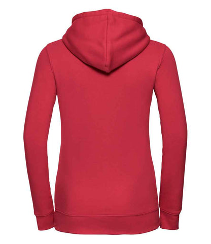 Russell Ladies Authentic Hooded Sweatshirt - Classic Red (265F)