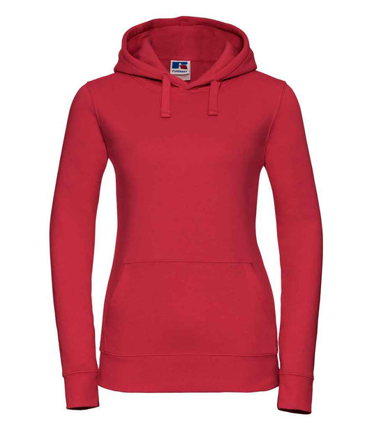 Russell Ladies Authentic Hooded Sweatshirt - Classic Red (265F)