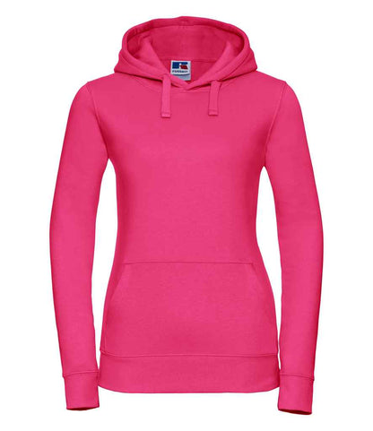 Russell Ladies Authentic Hooded Sweatshirt - Fuchsia (265F)