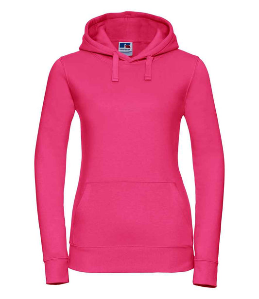Russell Ladies Authentic Hooded Sweatshirt - Fuchsia (265F)
