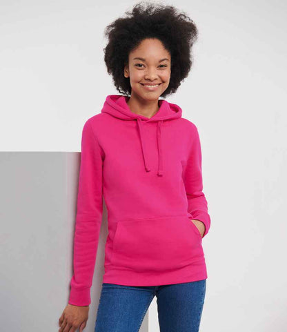 Russell Ladies Authentic Hooded Sweatshirt - Fuchsia (265F)