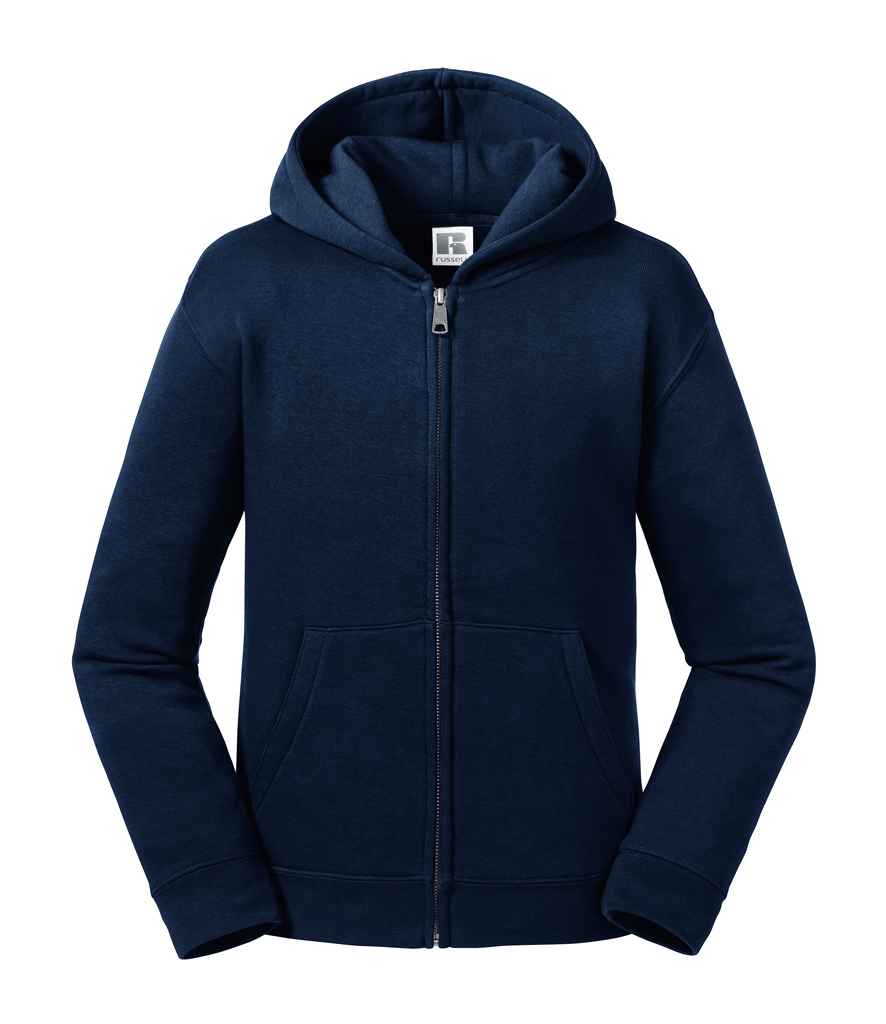 Russell Kids Authentic Zip Hooded Sweatshirt - French Navy (266B)