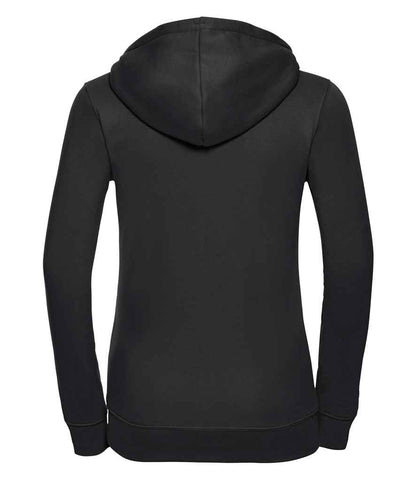 Russell Ladies Authentic Zip Hooded Sweatshirt - Black (266F)