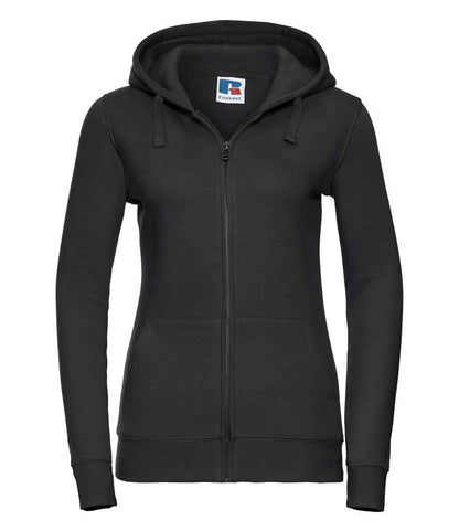Russell Ladies Authentic Zip Hooded Sweatshirt - Black (266F)