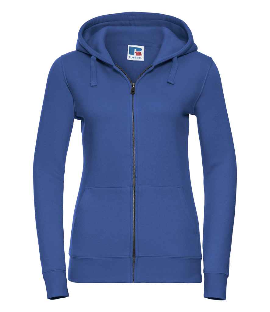 Russell Ladies Authentic Zip Hooded Sweatshirt - Bright Royal (266F)