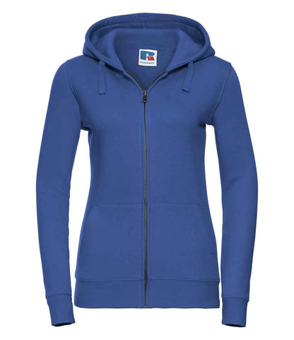 Russell Ladies Authentic Zip Hooded Sweatshirt - Bright Royal (266F)