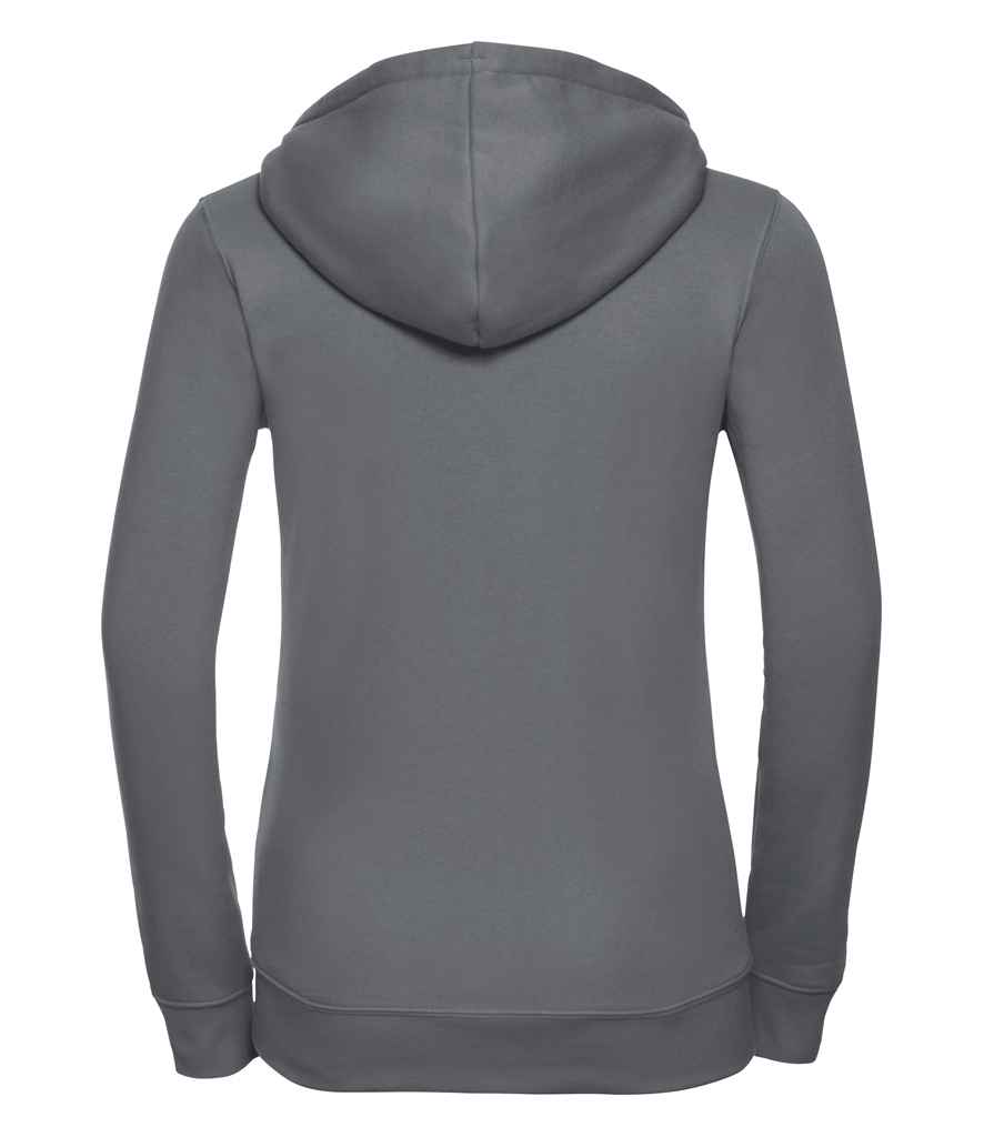 Russell Ladies Authentic Zip Hooded Sweatshirt - Convoy Grey (266F)