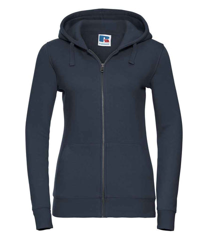 Russell Ladies Authentic Zip Hooded Sweatshirt - French Navy (266F)