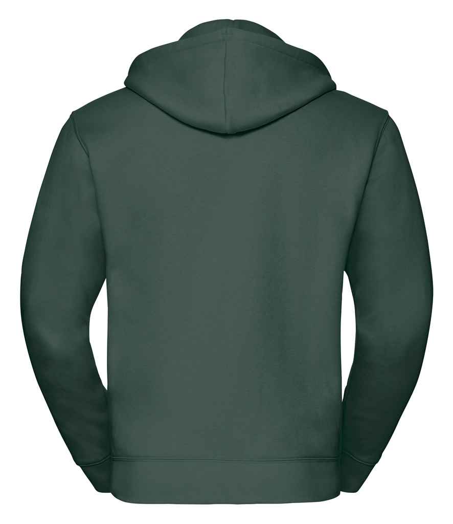 Russell Authentic Zip Hooded Sweatshirt - Bottle Green (266M)