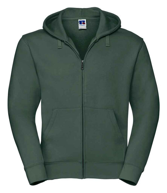 Russell Authentic Zip Hooded Sweatshirt - Bottle Green (266M)